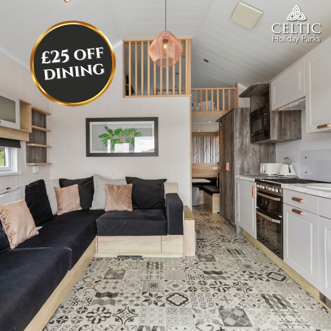 Last Minute Poppy Pod Stay with £25 Dining Voucher this July 2025